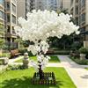 Generic Fatto A Mano Ciliegio Alberi Simulazione di Un Albero di Ciliegio Grande Albero di Ciliegio Artificiale Bianco per Interno Esterni Festa Matrimonio Decorativo
