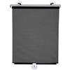 KOKANIGODVA Tenda Avvolgibile Con Ventose 58x110cm Nero Tendine Parasole Temporanee,Persiane Retrattili Portatili,Protezione Solare Termiche Isolantee,Protezione UV per finestre Per Casa E Auto