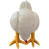 Generic Lampada a forma di di gallina, lampada a forma di , luce da comodino, 15,2 cm, in resina, design creativo con gallina che depongono le uova, decorazione per camera da , comodino