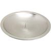 NKlaus piatto per candele Ø 13cm con puntale 1cm portacandele portacandele sottobicchieri candele comunione battesimo 2815