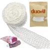 duoyif Rete per Arrosti, Rete Arrosto Elastica 5m, Rete di Carne, Rete Alimentare per Arrosti, Rete Elastica per Arrosti, Rete da Cucina in Cotone per Conservare Friggere e Cucinare La Carne (5m)