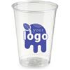 - Bicchieri personalizzati in PLA biodegradabili, tacca CE a 200ml (230ml raso) - SLIM D70