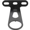 VALICLUD Supporto per Fanale Anteriore Bici in Acciaio Nero, Design Robusto e Antiurto, Staffa Fissaggio Luce per Ciclismo Urbano e Mountain Bike