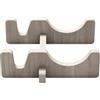 Generic Supporto per skateboard salvaspazio antiscivolo organizer