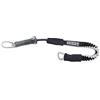 ION Leash da Kite Leash Short Webbing Black