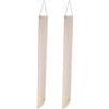 Kisangel 2 pezzi Porta canna da pesca da spiaggia con picchetto da sabbia, 56 cm (22) Porta canna da surf in PVC resistente per acqua salata, pesca dalla riva, supporto tubolare portatile per
