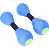 lyrlody Manubri Acquatici con Schiuma Eva Ad Alta densità, Pesi d'Acqua Ad Asciugatura Rapida per Allenamento Fitness per Lo Sviluppo Muscolare