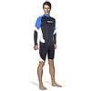 Mares Rash Guard Long Sleeve, Maglietta con Protezione Solare per attività Acquatiche con Manica Lunga, Uomo, Multicolore, L