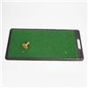 SZLIFE Tappetino da Golf Portatile con Base in Gomma Antiscivolo per Pratica Golf e Miglioramento dello Swing, Tappetino da golf portatile con bordo obliquo, erba corta, 4 fori
