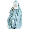 Gungtj Wearable Sleeping Bag Poncho | Impermeabile con cappuccio Campeggio Blanket Poncho | Insulated Portable Winter Sleeping Bag for Adults, Warm Lazy Poncho for Outdoor Camping and Hiking