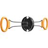 Générique Foldable Chest Trainer, Flywheel Muscle Exercise 76 cm Length with Adjustable Tension, Durable Lega Material, Workout Tool with Anti-Slip Handle, Arm Trainer for Gym and Home