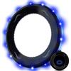 Generico Disco Volante LED flying ring - Soft-Touch - LED a Colori - Gioco Notturno Outdoor con batterie integrate - luminoso - accensione automatica - impermeabile - frisbee leggero - regalo perfetto