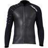 QUILSTM Giacca da Snorkeling Traspirante ad Asciugatura Rapida, Costume da Bagno da Uomo, Muta da Sub in Neoprene da 3 mm, Morbida e Anti-Fodera, vestibilità