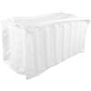 BATHVEVE Borsa per Lavaggio Scarpe Resistente e Semplice Bianco in Poliestere Protegge Forma e Aspetto Adatta a Lavaggio in Macchina Domestica