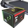 Générique Gym Box Jumps, non Slip Plyometric Jump Cube, 15,75 x 19,69 x 23,62 Inch, Stabile Foam Core, Versatile Height Design, Balance Training Box for Strength Workout Youth Athletes Garage