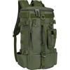 Jubepk Zaino per attrezzatura da pesca, 116 cm/75 cm/27 cm/27 cm, organizer per capacità, borsa tascabile, zaino da pesca per campeggio ed escursionismo, design leggero (multicolore)