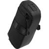 HEMOTON Borsa da per Bicicletta Sacca Posteriore in Nailon Nero per Mountain Bike con Stoccaggio Classificato e Facile Installazione per Escursioni Outdoor
