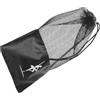 HAKIDZEL Borsa per Ballerine Satin e Rete Nera, Portatile e Protettiva per Conservare Scarpe da Balletto da Ballo per Scarpette da Danza