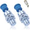 Gubeter Kit Valvola di Decompressione per Husqvarna 362 365 371 372 372XP, per Stihl MS260 MS290 MS360 MS381 MS390 MS660 Motoseghe, sostituisce 503715301, 503665501, 503472001