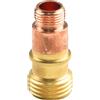 Opatiny Corpo del mandrino in ottone per l'installazione di lenti a gas tozze su WP-17 WP-18 WP-26 per torcia Tig con elemento a rete (17CB20G 1,6 mm)