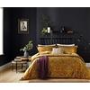 Morris & Co Seasons By May - Copripiumino singolo, 100% cotone biologico, 220 fili, colore: zafferano, oro