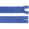 cyclingcolors 2x Cerniera invisibile N°3 30 cm - chiusura lampo in poliestere Dederon con cursore, estremità aperta, maglia scorrevole per cucito sartoria abbigliamento giacche cappotti - blu zaffiro