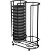 Xavax Porta capsule di caffè per 26 capsule Tassimo (supporto per capsule Tassimo e cialde adatto per Tassimo Bosch, ad esempio Jacobs, Kenco, Twinings, Carte Noire, Cadbury, L'OR) nero