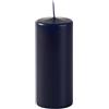 Cereria Di Giorgio - 12 Candele Cero - Diametro 5 cm Altezza 15 cm - Colore Blu notte - Durata 48 ore - Non Profumate