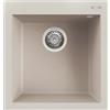Elleci Lavello Elleci Incasso 1 vasca 47x50 Quadra 102 Granitek Bianco Soft LGQ10239