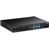 Trendnet TPE-1020SB switch di rete Non gestito Gigabit Ethernet [10/100/1000] Supporto Power over [PoE] 1U (10-PORT GIGABIT WEB SMART - POE++ SWITCH) [TPE-1020SB]