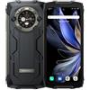 Blackview BV9300 PRO Smartphone Rugged(100LM Torcia), 24GB+256GB, 15080mAh Batteria, 6,7'' 120Hz 2.3K Display, 64MP+32MP Fotocamera, IP68 IP69K Android 13 Impermeabile Cellulare, GPS NFC Nero