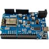 GERUI 1 pezzo D1 Board NodeMCU ESP8266MOD-12F WiFi modulo compatibile, WeMos D1 WiFi basato su ESP8266, supporto scheda di sviluppo compatibile con OTA Arduino. Tipo C.