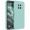 HAFFAN Custodia in Silicone TPU Compatibile con HUAWEI Mate20 Pro (6.39 inches), Cover Case Protettiva per Cellulare - Ciano chiaro