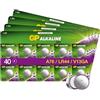 GP Batterie A76 LR44 AG13 (confezione da 40)