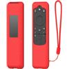 ARMYJY Custodia protettiva in silicone per telecomando Samsung Smart TV BN59-01432A BN59-01480L, lavabile, anti-smarrimento, colore: rosso