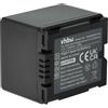 vhbw batteria compatibile con Panasonic VDR-D150, PV-GS55, PV-GS50S, VDR-D100, PV-GS70, PV-GS50, PV-GS200 fotocamera (1100mAh, 7,2V, Li-Ion)