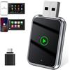 HOVCEH Adattatore Carplay Wireless, Android Auto Wireless, Car Play per Auto