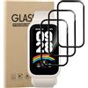 GEJEFA 3 Pezzi Pellicola Protettiva per Xiaomi Redmi Band 9 Active, [3D Curved Edge to Edge] Senza Bolle HD Soft TPU Pellicola per Xiaomi Redmi Band 9 Active