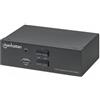 Manhattan 153546 Switch KVM 2/1 DisplayPort USB 153546