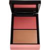Korff Duo Bronzer & Blush 01, Terra & Fard Cremoso 2-in-1, con Vitamina E e Acido Ialuronico, 7 g