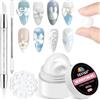 EBANKU 15g Bianco Solid Sculpture Builder Gel