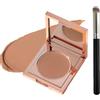 Adius Colored Clay Cc Undereye Corrector, Under Eye Concealer, for Dark Circles with Brush,Conceal Brighten Dark Circles (Natural color)
