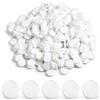 Abeillo 400 filtri per microdermoabrasione, 10 mm, in cotone bianco, cuscinetti di ricambio per microdermoabrasione, filtri di ricambio per macchine Microderm