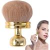 Generic Pennello autoabbronzante per il corpo, applicatore ovale da 7,6 cm, grande pennello per fondotinta in crema, fard, , correttore, copertura liscia, gambe, braccia, schiena, strumento cosmetico
