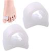 SENZZ Distanziatori per dita dei piedi, separatore e allineamento 'alluce, comodo correttore per alluce valgo, separatore in silicone ultra morbido ed efficace per dita storte e dita arricciate
