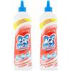 Generico Crema Gel con Candeggina, Detergente Igienizzante Multiuso, Anticalcare e Smacchiante, Bagno e Cucina, 2 Confezioni da 500ml