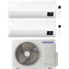 SAMSUNG Clima Dual Split AJ050TXJ2KG/EU + 2 x AR50F12C1AHNEU serie Cebu S2