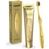 Curasept Gold Luxury Whitening Dentifricio 75 Ml + Spazzolino