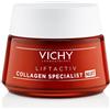 Vichy Liftactiv Collagen Specialist Night Crema Notte Antirughe 50 Ml