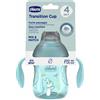 Chicco Tazza Transition Azzurra Passaggio Facile 200 ml